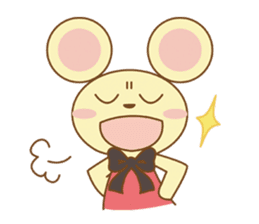cutie mouse marie sticker #5962343