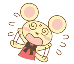 cutie mouse marie sticker #5962351