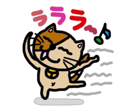 cat and amusing friends. sticker #5963031