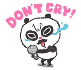 Adventurer Panda Elvis & Frog Olive sticker #5963041