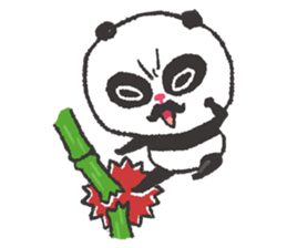 Adventurer Panda Elvis & Frog Olive sticker #5963048