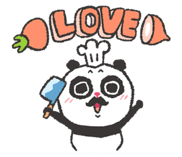 Adventurer Panda Elvis & Frog Olive sticker #5963052