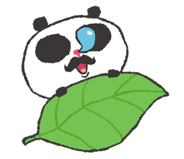 Adventurer Panda Elvis & Frog Olive sticker #5963058