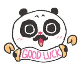 Adventurer Panda Elvis & Frog Olive sticker #5963067