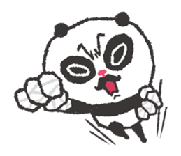 Adventurer Panda Elvis & Frog Olive sticker #5963069