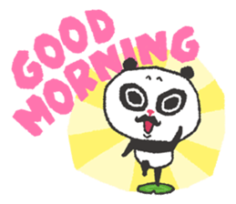 Adventurer Panda Elvis & Frog Olive sticker #5963070