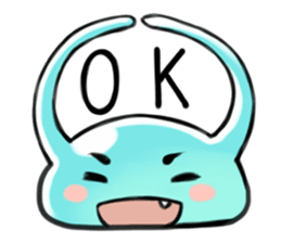 Eyebrow slime sticker #5963482