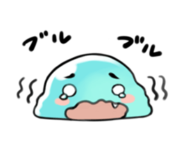 Eyebrow slime sticker #5963498