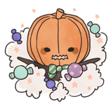 Three of the Halloween mood sticker #5963555