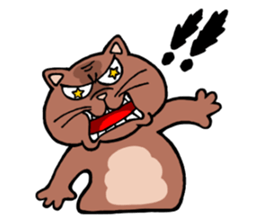 Strongest men and women! No.2 sticker #5963603