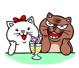 Strongest men and women! No.2 sticker #5963628