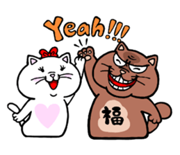 Strongest men and women! No.2 sticker #5963631