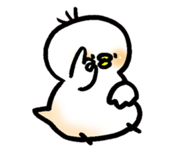 MOCHI MOCHI Rice cake bird sticker #5964488