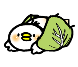 MOCHI MOCHI Rice cake bird sticker #5964492