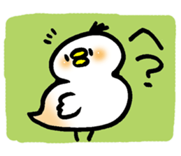 MOCHI MOCHI Rice cake bird sticker #5964494