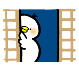 MOCHI MOCHI Rice cake bird sticker #5964502