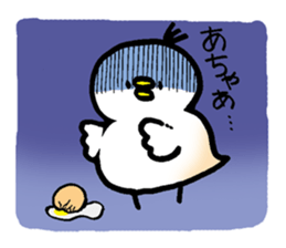 MOCHI MOCHI Rice cake bird sticker #5964504