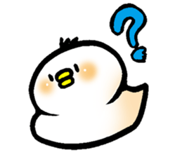 MOCHI MOCHI Rice cake bird sticker #5964505
