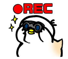MOCHI MOCHI Rice cake bird sticker #5964506