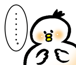 MOCHI MOCHI Rice cake bird sticker #5964508