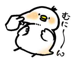 MOCHI MOCHI Rice cake bird sticker #5964514