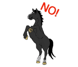 Sticker of horse lovers 2 sticker #5964931