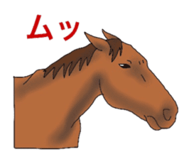 Sticker of horse lovers 2 sticker #5964943