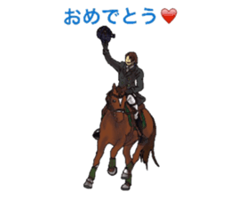 Sticker of horse lovers 2 sticker #5964964
