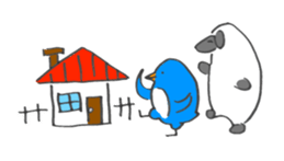 Sheep & Penta sticker #5965202