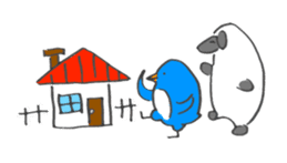 Sheep & Penta sticker #5965202