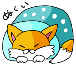 Fox speak Hokkaido valve sticker #5965518