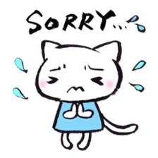 Comforting Cat & Bunny (English ver.) sticker #5965572