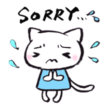 Comforting Cat & Bunny (English ver.) sticker #5965572