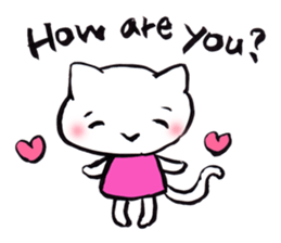 Comforting Cat & Bunny (English ver.) sticker #5965577