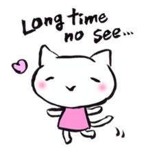 Comforting Cat & Bunny (English ver.) sticker #5965578