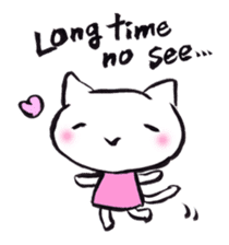 Comforting Cat & Bunny (English ver.) sticker #5965578