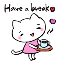 Comforting Cat & Bunny (English ver.) sticker #5965579