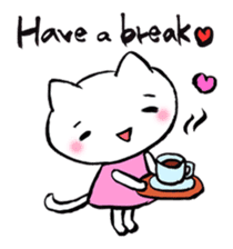 Comforting Cat & Bunny (English ver.) sticker #5965579