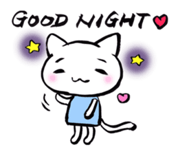 Comforting Cat & Bunny (English ver.) sticker #5965582