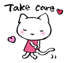 Comforting Cat & Bunny (English ver.) sticker #5965586