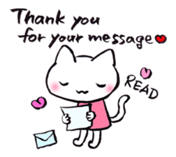 Comforting Cat & Bunny (English ver.) sticker #5965588