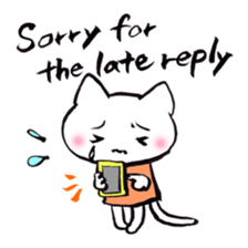 Comforting Cat & Bunny (English ver.) sticker #5965591