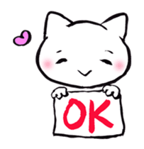 Comforting Cat & Bunny (English ver.) sticker #5965593