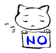 Comforting Cat & Bunny (English ver.) sticker #5965594