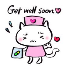 Comforting Cat & Bunny (English ver.) sticker #5965596