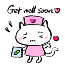 Comforting Cat & Bunny (English ver.) sticker #5965596