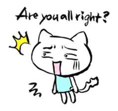 Comforting Cat & Bunny (English ver.) sticker #5965597