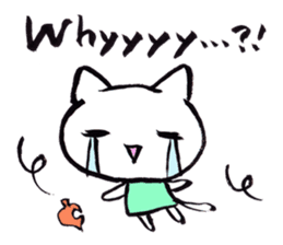 Comforting Cat & Bunny (English ver.) sticker #5965603