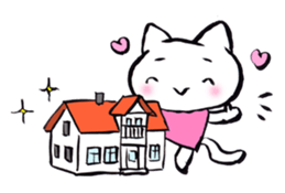 Comforting Cat & Bunny (English ver.) sticker #5965605