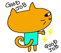 The surreal cat sticker #5965652